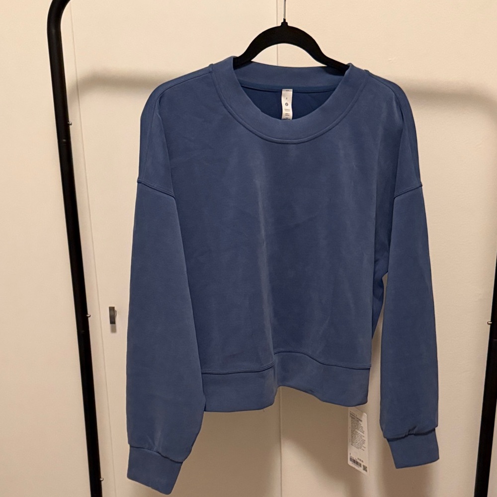 Lululemon Athletica Blue Relaxed Sweatshirt
